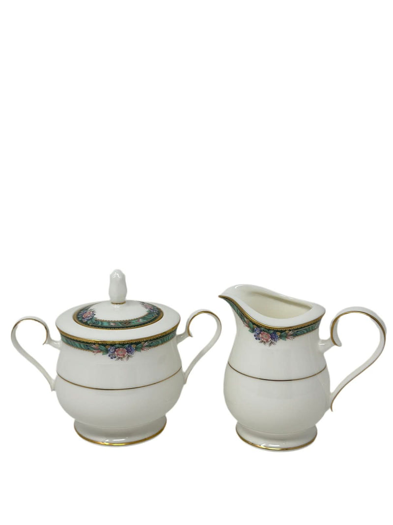 Noritake Noritake Ashbury Creamer and Sugar w/ Cover   
