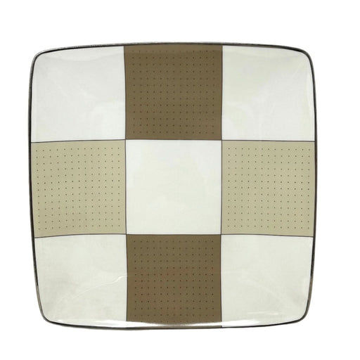 Noritake NORITAKE CAMEROON SAND SQUARE Dinner PLATE   