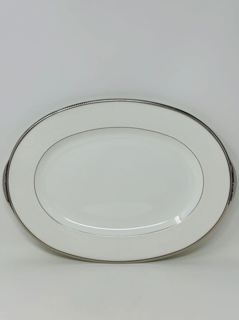 Noritake NORITAKE CHAMPAGNE PEARLS OVAL PLATTER   