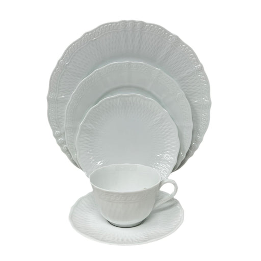 Noritake Noritake Cher Blanc - 5 Piece Place Setting