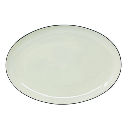 Noritake NORITAKE COLORWAVE GRAPHITE OVAL PLATTER   