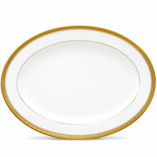 Noritake Noritake Crestwood Gold Oval Platter   