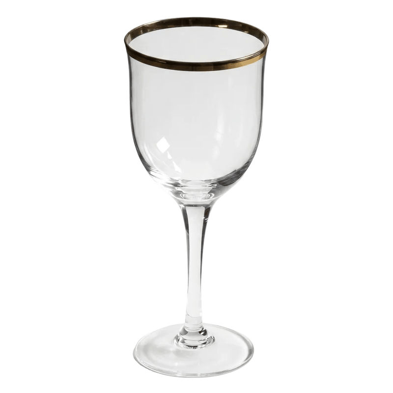 Noritake Noritake Gold & Platinum White Wine Glass