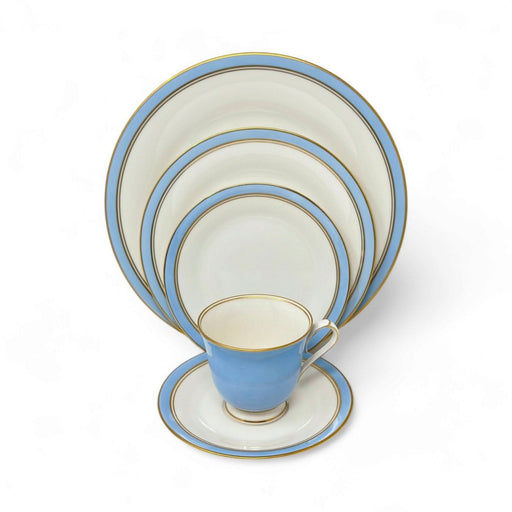 Noritake Noritake Ivory and Azure - 5 Piece Place Setting   