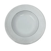 Noritake Noritake Whitecliff Platinum Rim Soup
