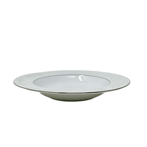 Noritake Noritake Whitecliff Platinum Rim Soup