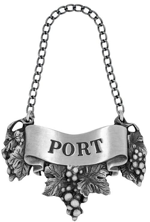 Pewter Seagull Pewter Liquor Label Port