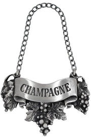 Pewter Seagull Pewter Liquor Label Champagne