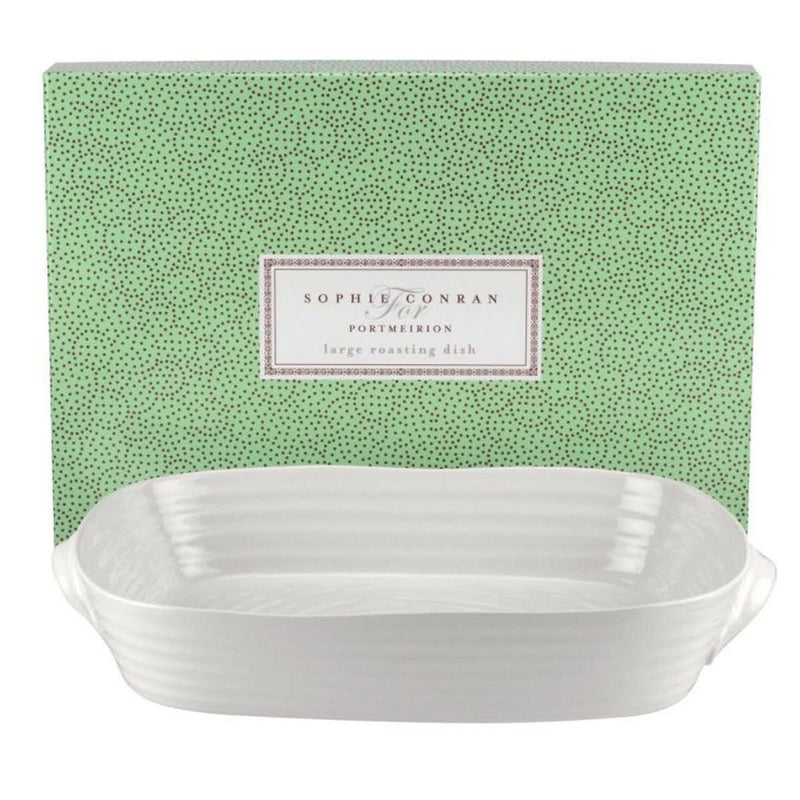 Portmeirion Portmeirion Sophie Conran White Large Roasting Dish   