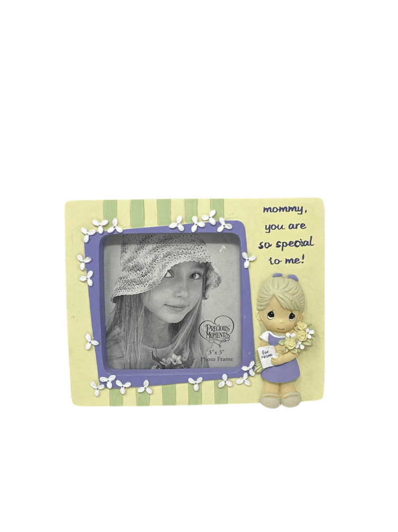 Precious Moments Precious Moments Girl With Flowers For Mom Frame