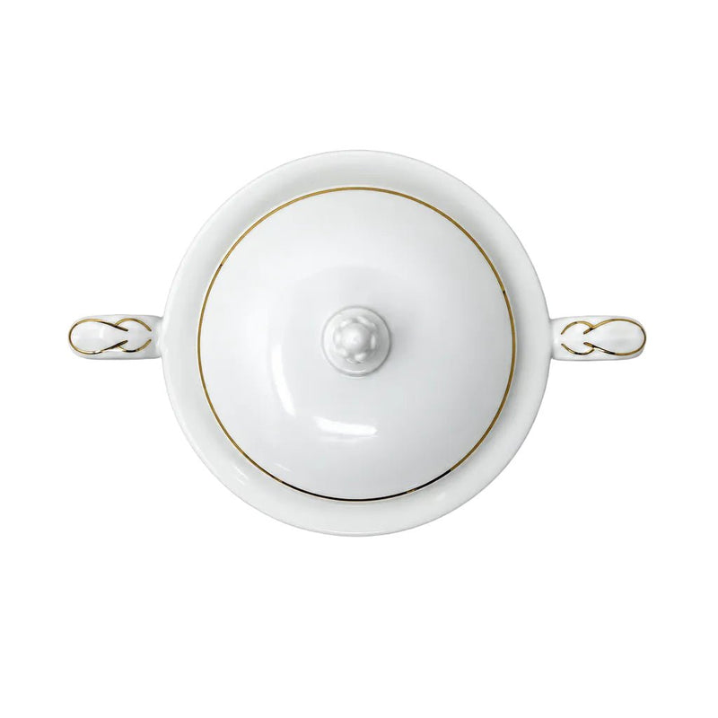 Rosedale_Rosedale Balmoral Gold Covered Casserole_