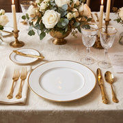 Rosedale_Rosedale Balmoral Gold Dinner Plate_