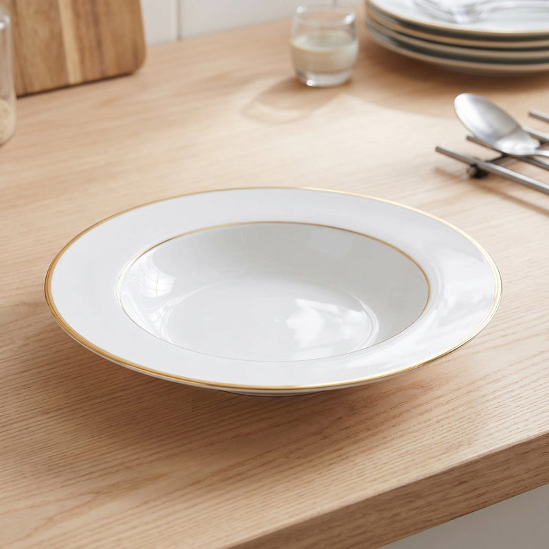 Rosedale_Rosedale Balmoral Gold Rim Soup_
