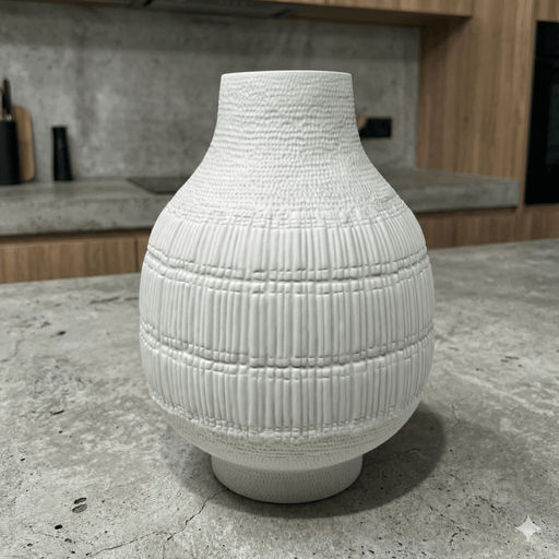 Rosenthal Rosenthal Studio - Line Structura Ribs White Vase