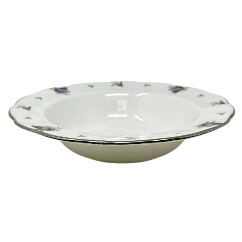 Royal Albert Royal Albert Lilac Lane Platinum Rim Soup