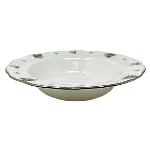 Royal Albert Royal Albert Lilac Lane Platinum Rim Soup