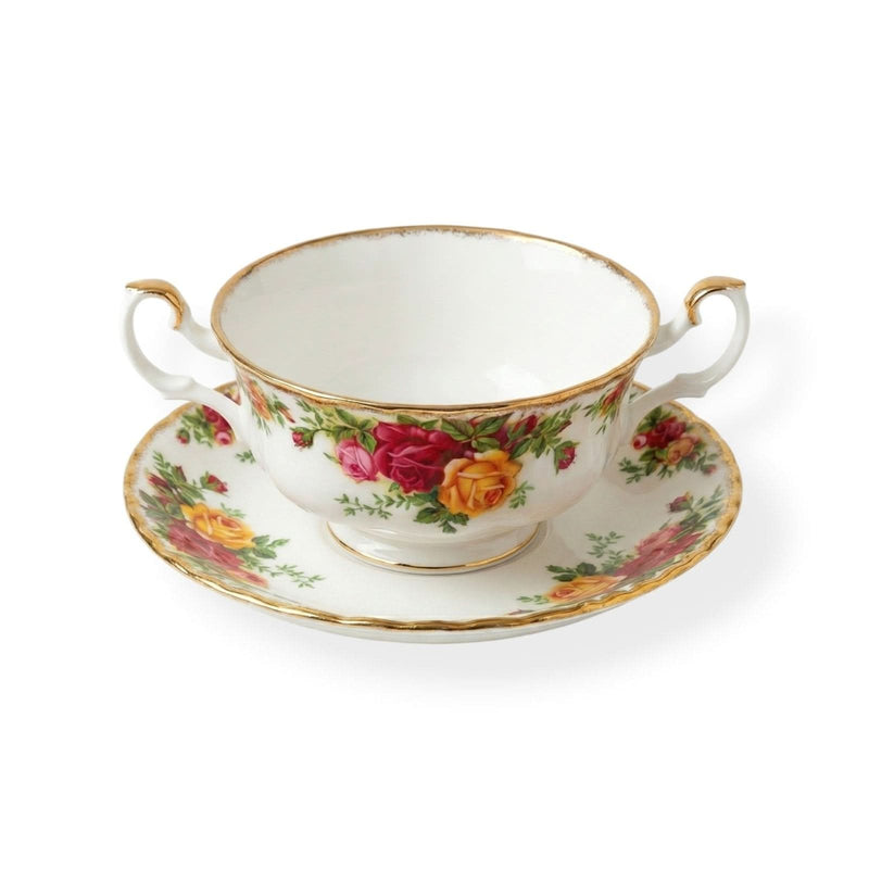 Royal Albert Royal Albert Pacific Rose Cream Soup Cup & Saucer