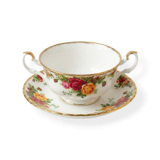 Royal Albert Royal Albert Pacific Rose Cream Soup Cup & Saucer
