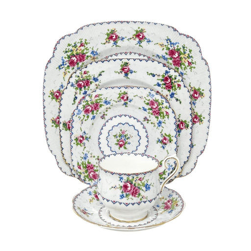 Royal Albert Royal Albert Petit Point China - 5 Piece Place Setting