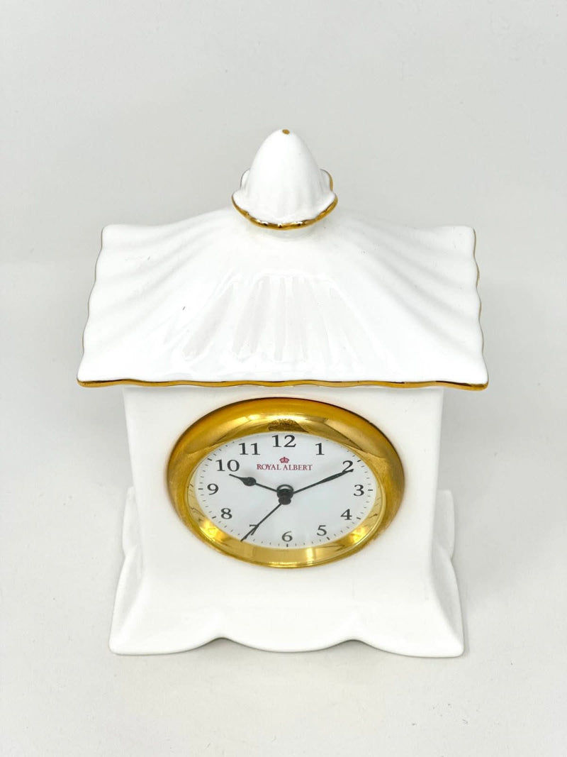 Royal Albert ROYAL ALBERT VAL D'OR Table CLOCK   