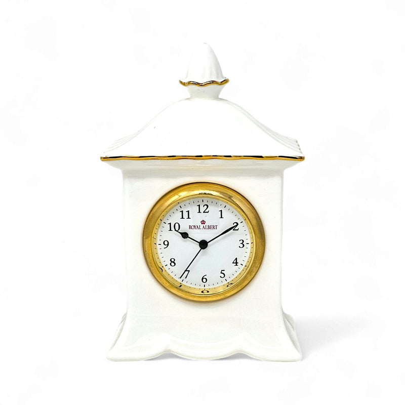 Royal Albert ROYAL ALBERT VAL D'OR Table CLOCK   