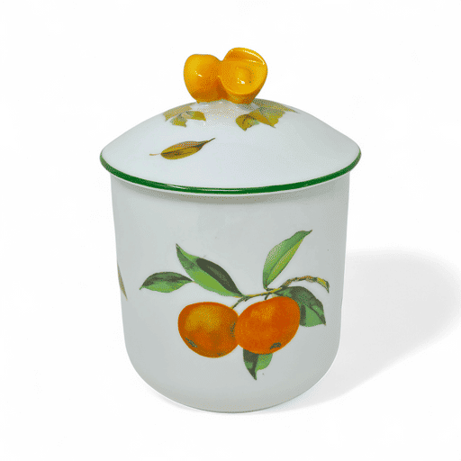 Royal Worcester Royal Worcester Evesham Vale Medium Canister & Lid