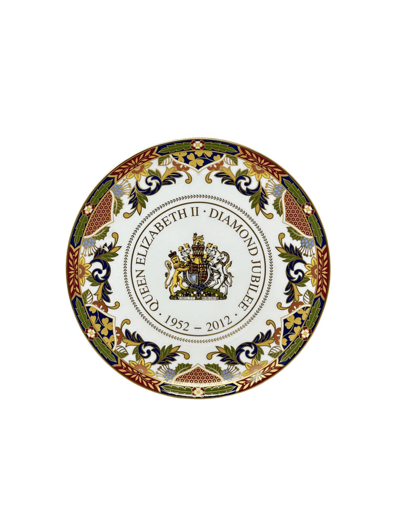 Royal Worcester Royal Worcester Her Majesty Queen Elizabeth Diamond Jubilee Coupe Plate