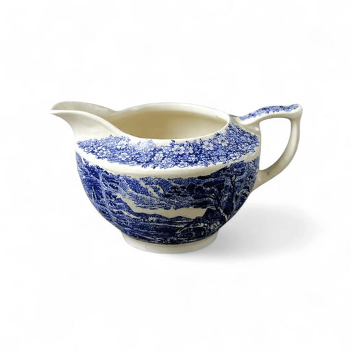 Sadler James Sadler The Afternoon Tea Collection Blue Cream Jug