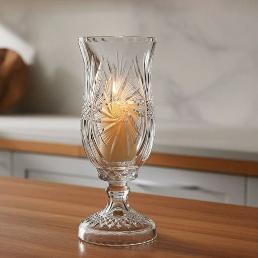 Samobor Samobor Crystal Pinwheel Hurricane Lamp