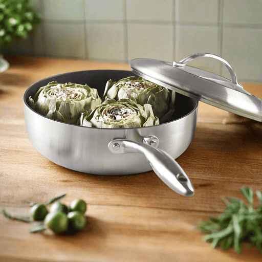 Scanpan Scanpan CTX Nonstick 4 QT ( 3.7 L ) Covered Deep Saute Pan