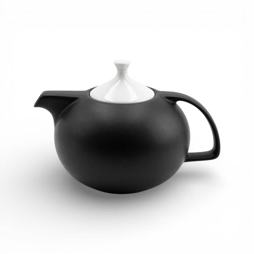 Scherzer Scherzer Bavaria Modernist Black & White Teapot