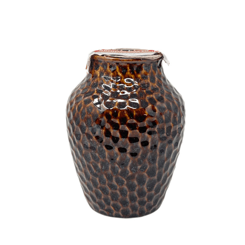 Seagull Studios Seagull Studios Terra Brown Honeycomb Flame Pot