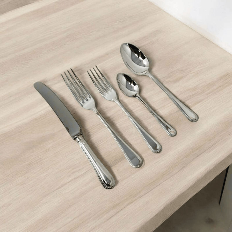Sheffield Sheffield Silver Plate Feather Edge - 5 Piece Place Setting