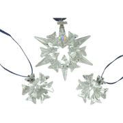Swarovski SWAROVSKI Crystal 2007 CHRISTMAS ORNAMENT SET