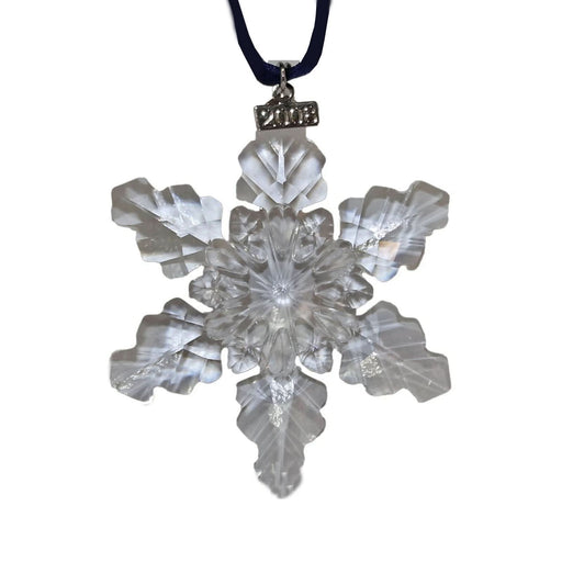 Swarovski Swarovski Crystal Christmas 2008 Annual Snowflake Star Ornament