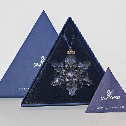 Swarovski Swarovski Crystal Christmas 2008 Annual Snowflake Star Ornament