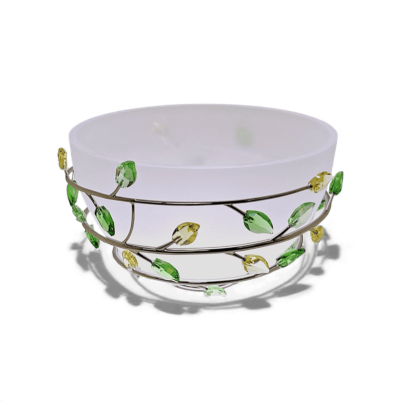 Swarovski Swarovski Crystal Jonquil Leaves Bowl