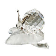 Swarovski SWAROVSKI Crystal SNAIL ON A VINE LEAF   