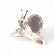 Swarovski SWAROVSKI Crystal SNAIL ON A VINE LEAF   