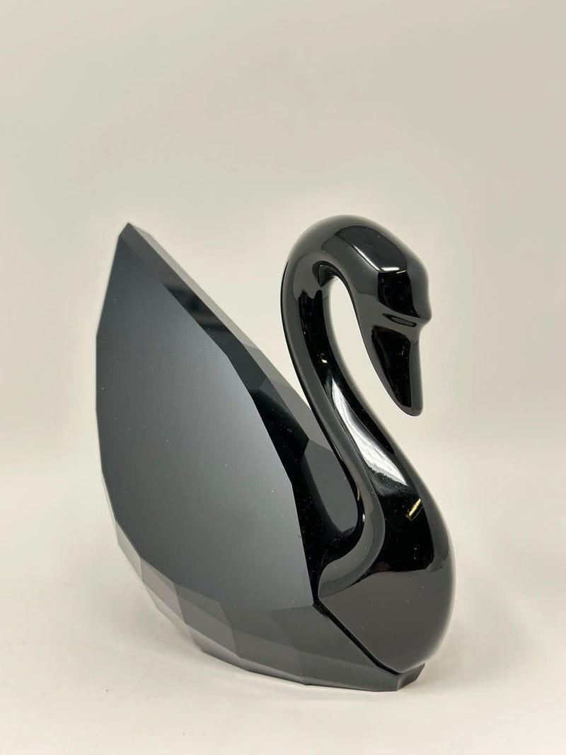 Swarovski Swarovski Crystal Soulmate Swan Jet Black