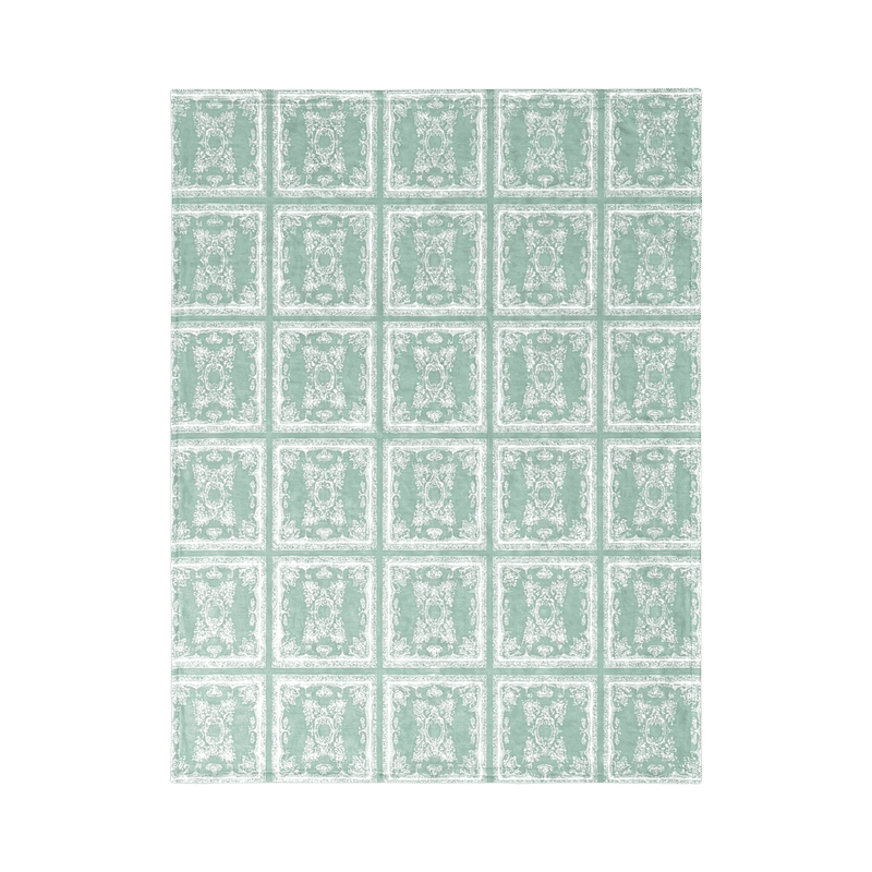 Lemontree Lemon Tree Stone Washed Cotton Reversible Throw Blanket - Green