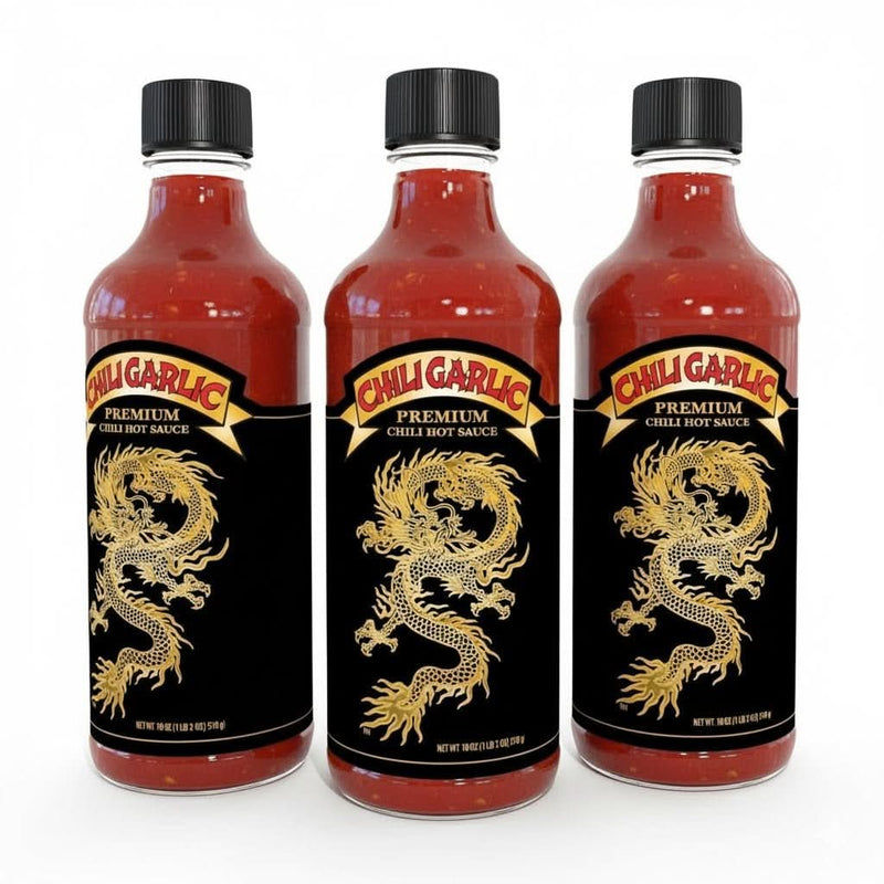 Underwood Ranches Underwood Ranches Dragon Premium Chilli Garlic - Set of 3