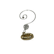 Waterford Waterford Crystal 5th Limited Edition 12 Days Of Christmas 5 Gold Rings Flute