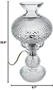 Waterford Waterford Crystal Inishmaan 14" Diamond Cut Lamp