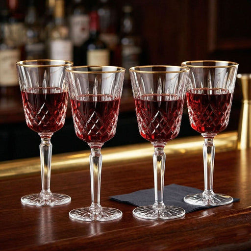 Waterford Waterford Crystal Lismore Gold Tall Goblet