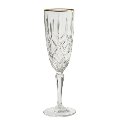 Waterford Waterford Crystal Marquis Chelsea Gold Flute