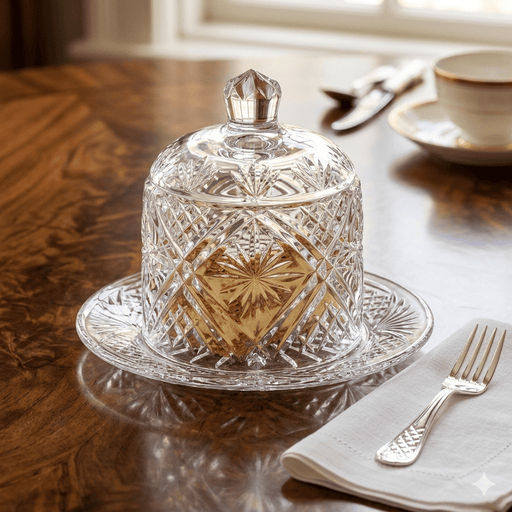 Waterford Waterford Crystal Samuel Miller Signature Collection Dessert Dome & Plate
