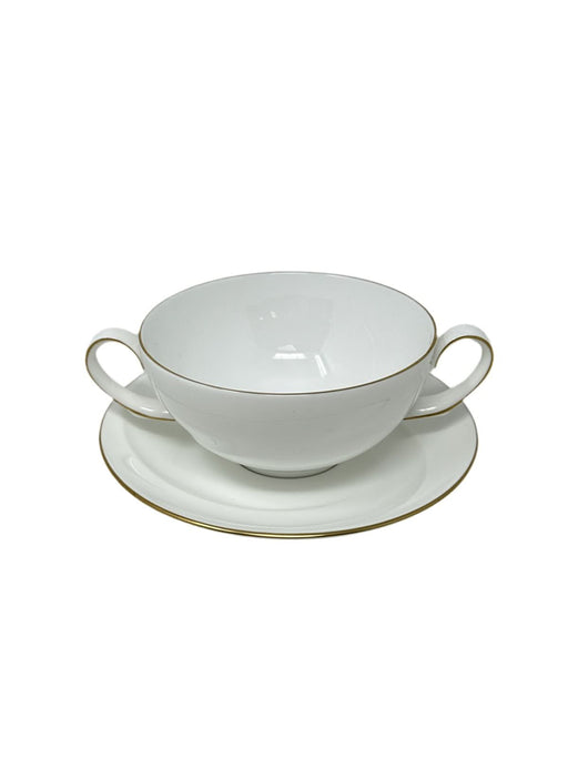 Wedgwood Wedgwood Aurora Flat Cream Soup Cup and Saucer Set