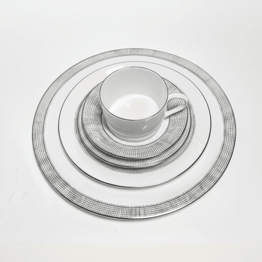 Wedgwood Wedgwood Vera Wang Gilded Weave Platinum - 5 Piece Place Setting