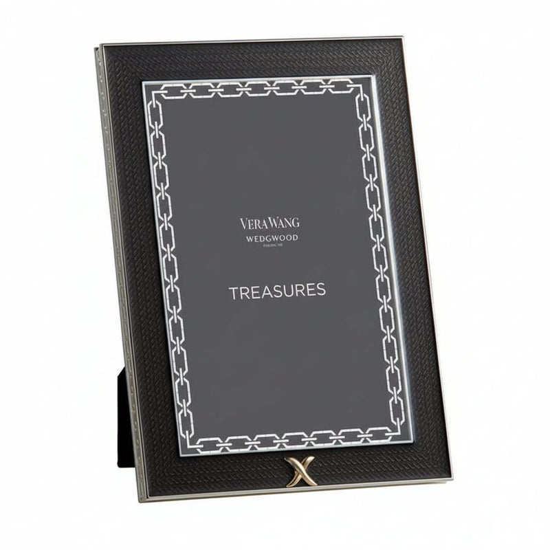 Wedgwood Wedgwood Vera Wang Treasures With Love Noir X 4x6 Frame